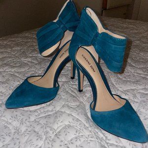 Teal GIANNI BINI Heels.